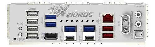 Placa-mãe Gigabyte X870m Aorus Elite Wifi7 Ice, Am5, Ddr5 White