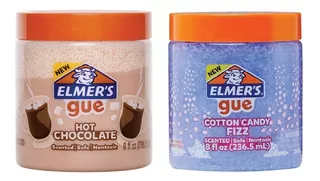 2 Slime Elmers Gue Hot Chocolate Y Cotton Candy 236.5ml C/u