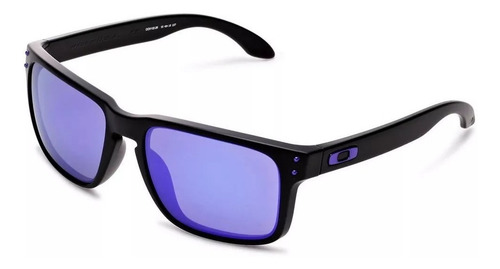 Oakley Holbrook Matte Black - Violet Iridium Julian Wilson