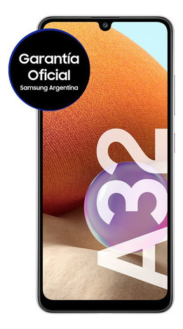 Celular Samsung Galaxy A32 128gb + 4gb Super Amoled 90hz Color Blanco