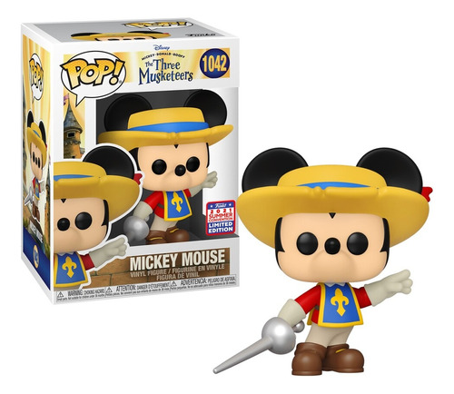 Funko Pop / The Three Musketeers / Mickey Mouse # 1042