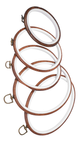 Anel De Argola Stitch, 5 Peças De Argolas De Bordado, Círcul