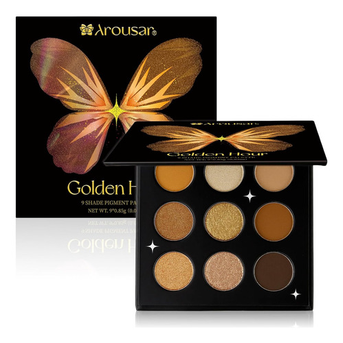Paleta De Sombras De Ojos Arousar, Paleta De Maquillaje De O