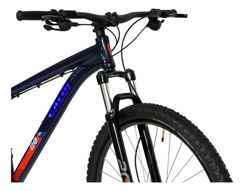 Bicicleta Aro 29 Caloi Explorer 20 18v Freio Hidráulico Mtb Cor Azul Tamanho do quadro 17