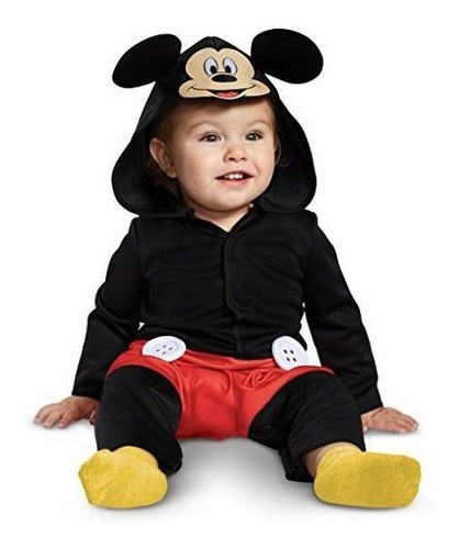 Disfraz De Mickey Mouse - Mono Para Bebe