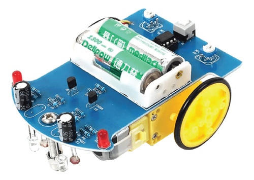 Kit Para Armar Carro Seguidor De Linea D2-1 Robot