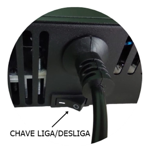 Imagem 4 de 4 de Fonte Automotiva Chaveada 14,4v 40 Amperes Bivolt Voltímetro