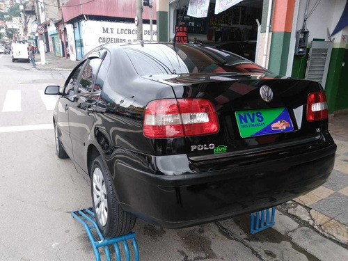 Polo Sedan 2005 1.6 Total Flex 4p Preto