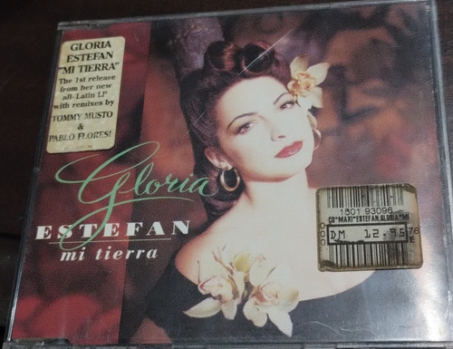 Gloria Estefan Cd Single Mi Tierra 7 Track Coleccionistas 