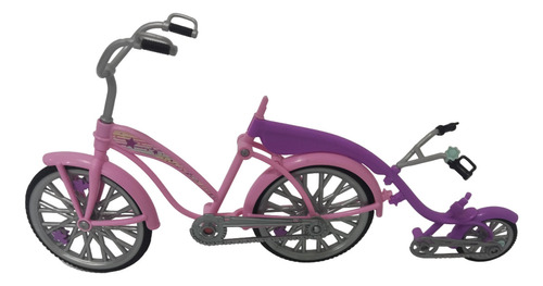 Bicicleta De Barbie Juguete Para Muñecas