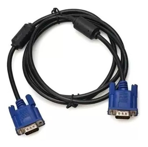 Cable Vga De 1.5 Metros Con Doble Filtro Para Monitor Nuevo