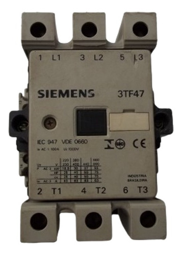 Contactor Siemens 3tf47 (Reacondicionado)