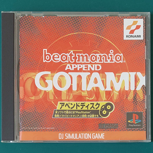  Beatmania Append Gottamix + Extras (ps1 Original Japonés)