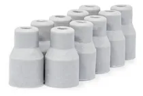 Comprar Kit 10 Unidades Borracha Sugador De Saliva Dabi E Outros
