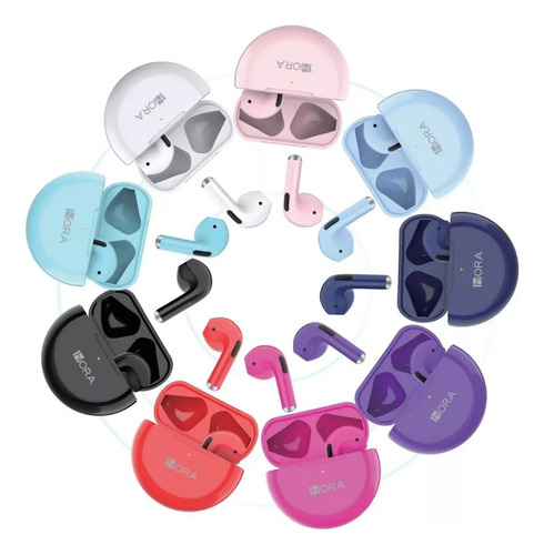 Audífonos 1hora Aut119 Estilo Coquette Varios Colores