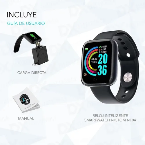Reloj Smartwatch Inteligente Ritmo Cardiaco Notificaciones