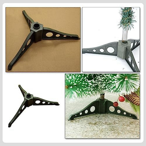 Juego De 2 Soportes Para Árboles De Navidad, Base Plegable -