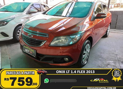 Imagem 2 de 12 de Chevrolet Onix 1.4 Mt Lt 2013