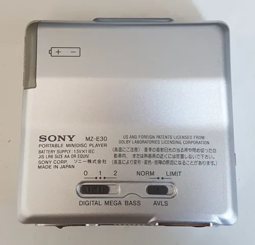 Walkman Md Sony Mz-e30 Vintage | MercadoLivre