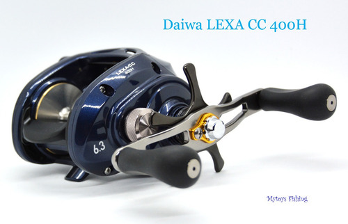 Imagem 3 de 5 de Daiwa Carretilha Lexa Cc400h (direita)