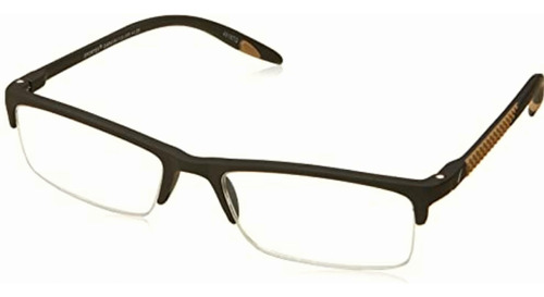 Sportex Readers Rectangular Reading Glasses Men's Semi-rim,