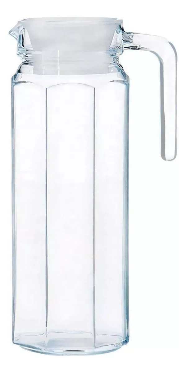 Tercera imagen para búsqueda de jarra vidrio con tapa