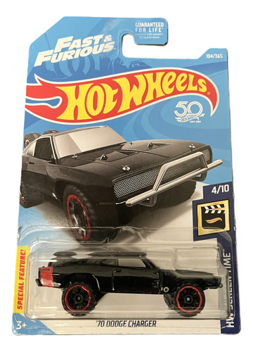 Hot Wheels '70 Dodge Charger (2018) Rapido Y Furioso