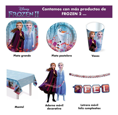 Frozen 2 - Block De Stickers Artículo Fiesta - Pky0m2