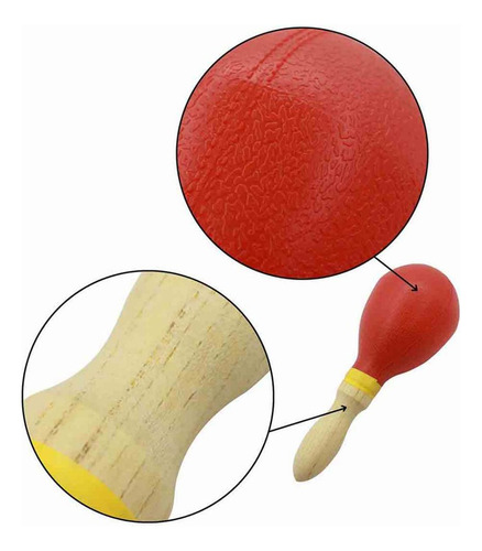 Maracas Sonajero Aprendizaje Musical Juguete Educativo