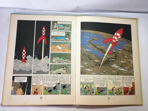 Livro Hq As Aventuras De Tintim Rumo A Lua Record F555 (Usado)