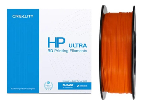 Filamentos Pla Hp Ultra Creality 1kg 1.75mm Naranjo