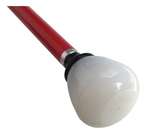 A Aluminio Baston Blanco Para Ciegos Y Baja Vision Plegable
