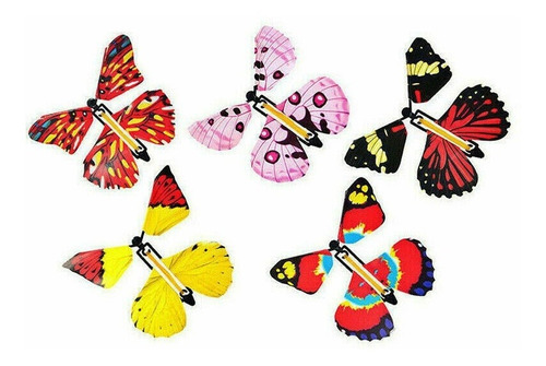 20 Piezas Juguetes Mariposa Voladora Libro De Tarjetas De Fe