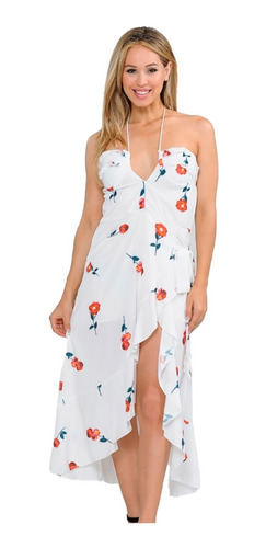 Vestido Casual Dama - Estampado De Rosas