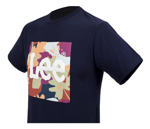 Imagen 4 de 5 de Playera Casual Lee Manga Corta De Hombre S41