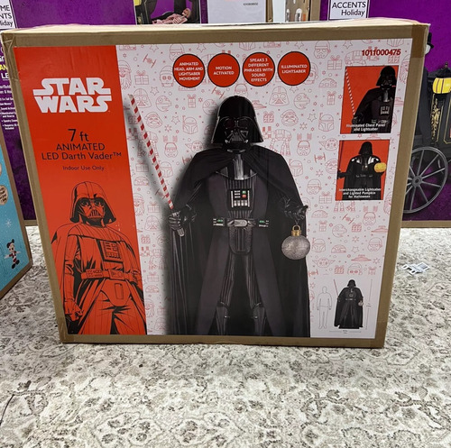Darth Vader 188cm Anima Luz, Sonido Y Movimiento Star Wars