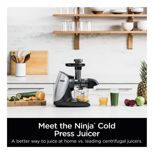Ninja Cold Press Juicer Pro - Potente Exprimidor Lento - Cl.