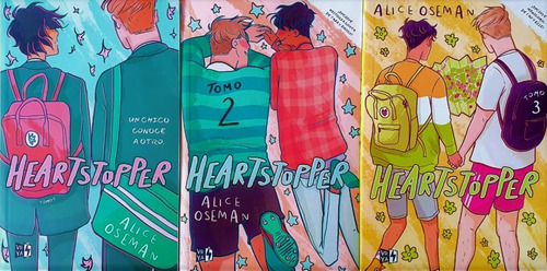 3 Libros Trilogía Heartstopper - Alice Oseman Vr Tomos 1 2 3