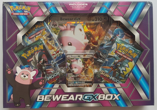 Pokemon Tcg Bewear Gx Box Sellada !!!