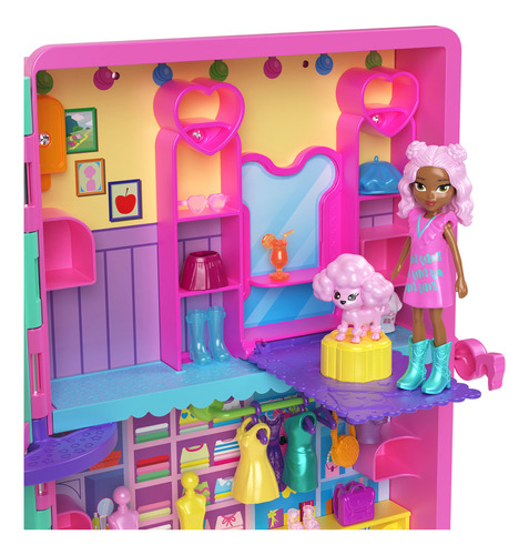 Polly Pocket Servicio De Modas Dulces Set De Juego