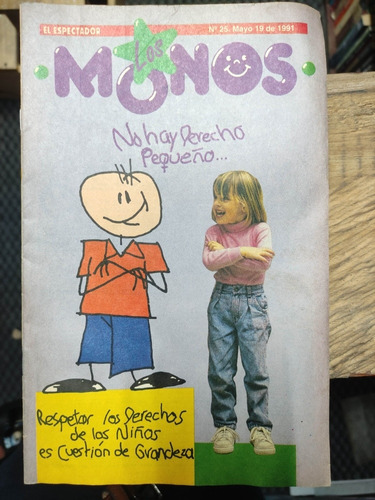 Revista Los Monos No. 25 - El Espectador Mayo 19 De 1991