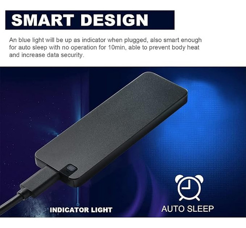 Lote De 3 Discos Duro Móvil Usb 3.1 Hdd Ssd 2 Tb Varios
