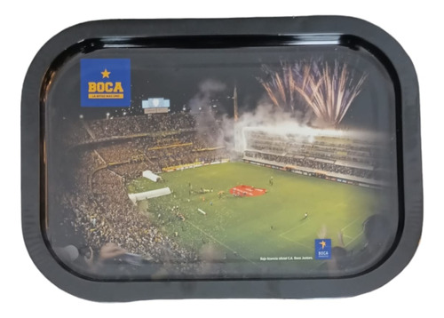 Bandeja Para Armar Boca Juniors Xxl 39x28cm(de Metal) Oferta