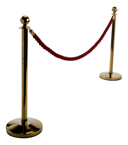 Barreras De Control De Multitudes Rojo Negro 3m Rojo
