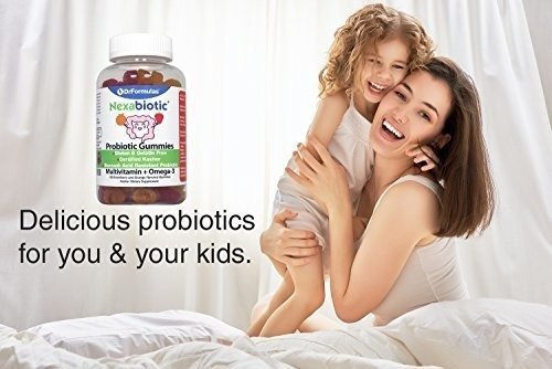Gomitas Omega 3 Y Probióticos Niños, Drformula, 120 Unidad Sabor Naranja