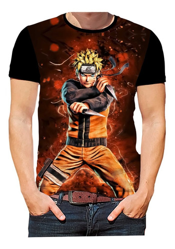 Camisa Camiseta Naruto Akatsuki Ação Luta Jogo Sasuke Hd 01