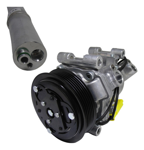 Compressor + Filtro Secador Ar Cond Peugeot 208 19 20 21