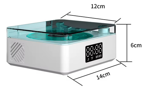 Leitor De Projetor Ocean Com Mesa Giratória Portátil Water R