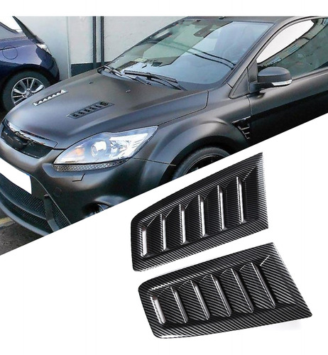 Abs Hood Air Vent, Accesorio Modificado Para Capó De Automóv