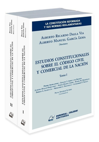 Estudios Constitucionales Sobre Código Civil 2ts Dalla Via